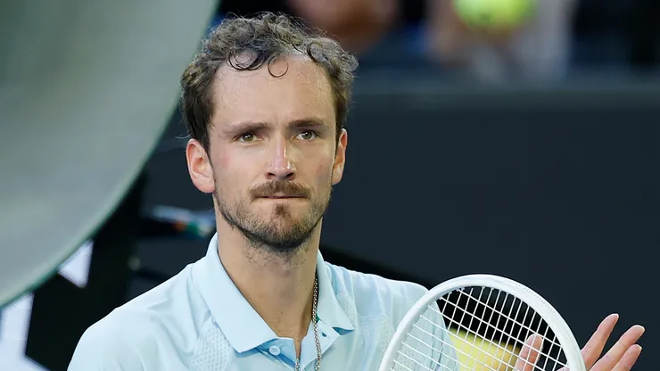 Daniil Medvedev, of Russia, during the 2025 Australian Open