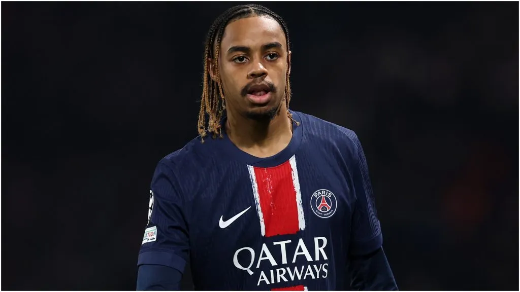 Bradley Barcola of PSG – Julian Finney/Getty Images
