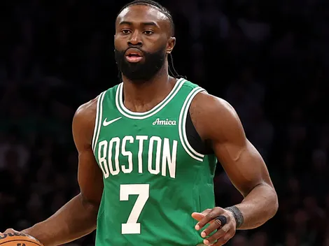 Celtics star Jaylen Brown praises Luka Doncic's brutal performance