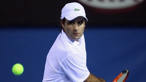Fabrice Santoro during the 2010 Australian Open