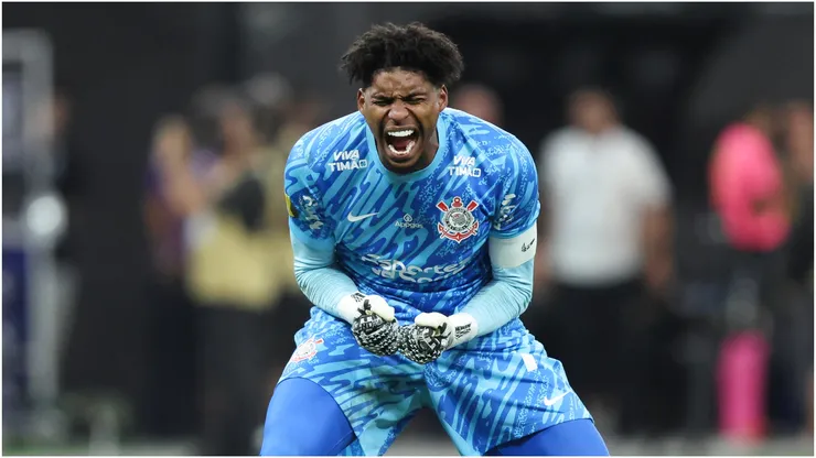Hugo Souza of Corinthians