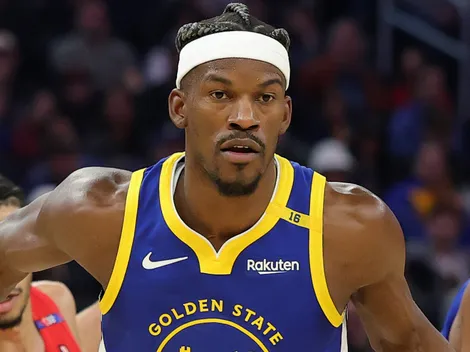 Warriors star Jimmy Butler reacts to Stephen Curry absence