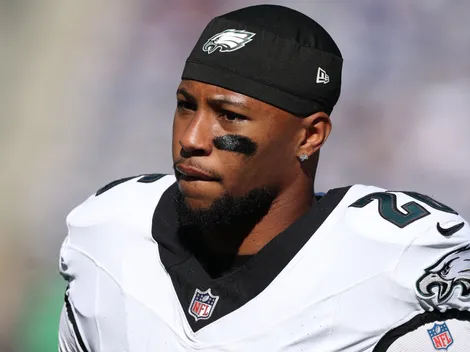 Eagles star Saquon Barkley sends strong message on Bijan Robinson, Jahmyr Gibbs' contract extensions