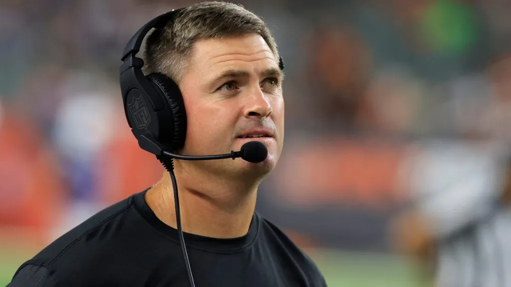 Head coach Zac Taylor of the Cincinnati Bengals looks on during the fourth quarter in the preseason game against the Indianapolis Colts in 2024. (Source: Justin Casterline/Getty Images)