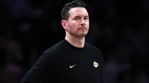 Head coach JJ Redick of the Los Angeles Lakers.