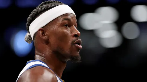 Warriors forward Jimmy Butler was listed as "questionable" for Game 3 vs Houston