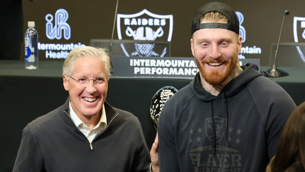 Maxx Crosby Pete Carroll Las Vegas Raiders