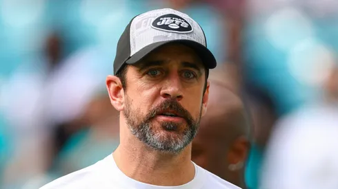 Aaron Rodgers former quarterback of the New York Jets