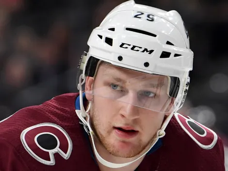 Nathan MacKinnon sees glass half-full after Avalanche's win streak comes to an end with loss to the Wild