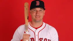Alex Bregman #2 of the Boston Red Sox poses for a portrait during photo day at JetBlue Park at Fenway South on February 18, 2025 in Fort Myers, Florida.