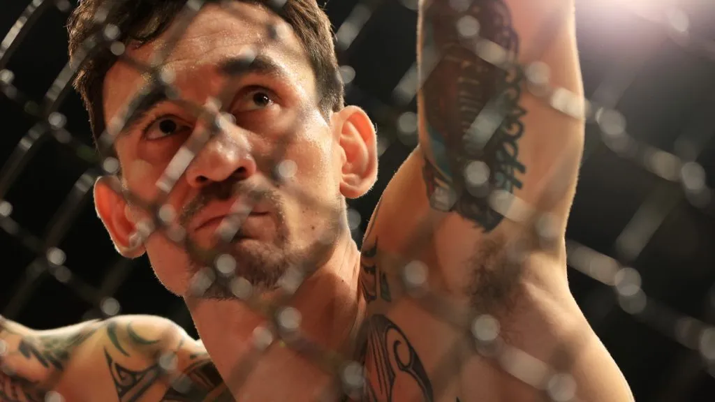 Max Holloway looks on before his featherweight title bout against Alexander Volkanovski of Australia during UFC 276 at T-Mobile Arena on July 02, 2022. (Source: Carmen Mandato/Getty Images)