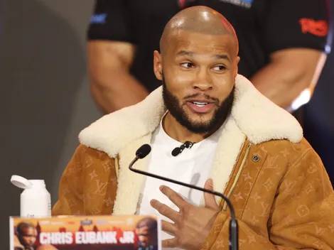 Chris Eubank Jr.'s defiant 3-word response after £100K fine for egg throw at Conor Benn presser