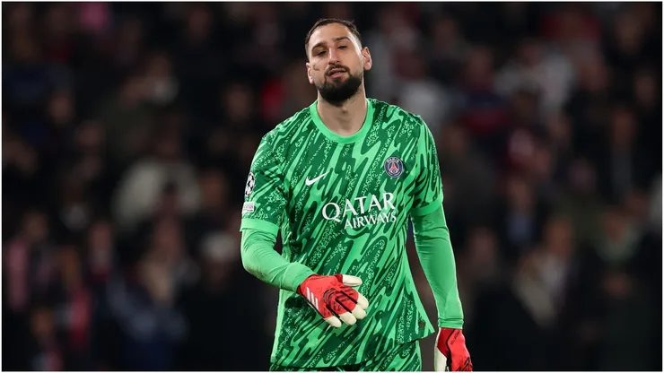 Gianluigi Donnarumma goalkeeper of PSG