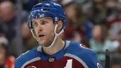 Mikko Rantanen #96 of the Colorado Avalanche plays the Florida Panthers in the third period at Ball Arena on January 06, 2025 in Denver, Colorado.
