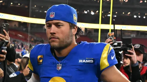 Matthew Stafford #9 of the Los Angeles Rams