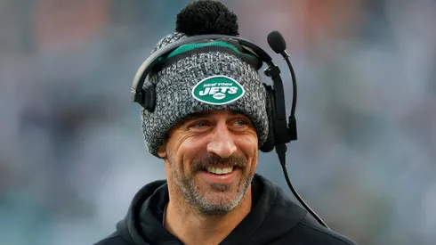 Aaron Rodgers former quarterback of the New York Jets