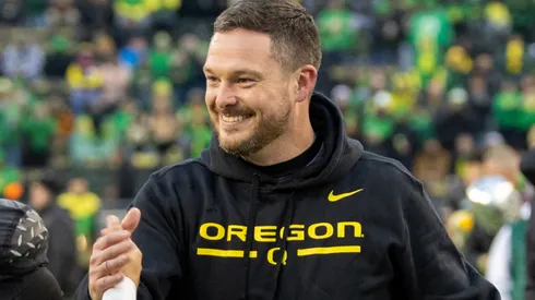 Dan Lanning of the Oregon Ducks