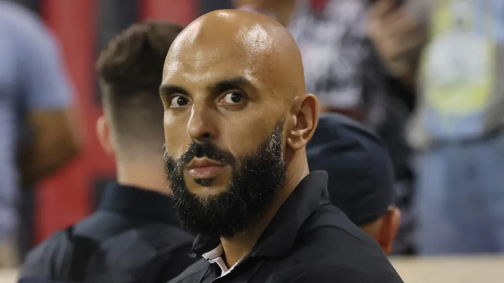 Yassine Cheuko is Lionel Messi’s bodyguard (Bruce Bennett/Getty Images)