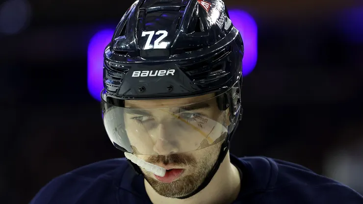 Filip Chytil during his time with the New York Rangers on December 14, 2024 in New York City.