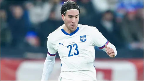 Dusan Vlahovic of Serbia