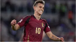 Leandro Trossard of Belgium