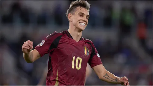 Leandro Trossard of Belgium