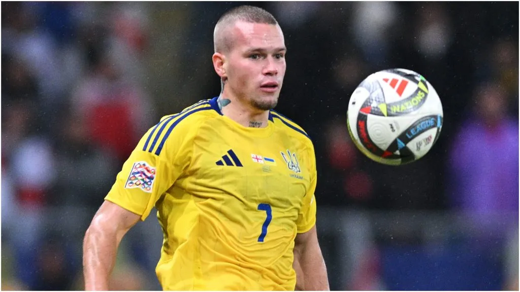 Mykhailo Mudryk of Ukraine – Levan Verdzeuli/Getty Images