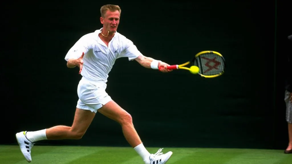 Korda during 1998 Wimbledon Championships (Alex Livesey /Allsport)