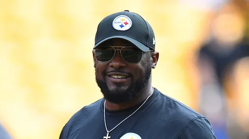 Head coach Mike Tomlin of the Pittsburgh Steelers