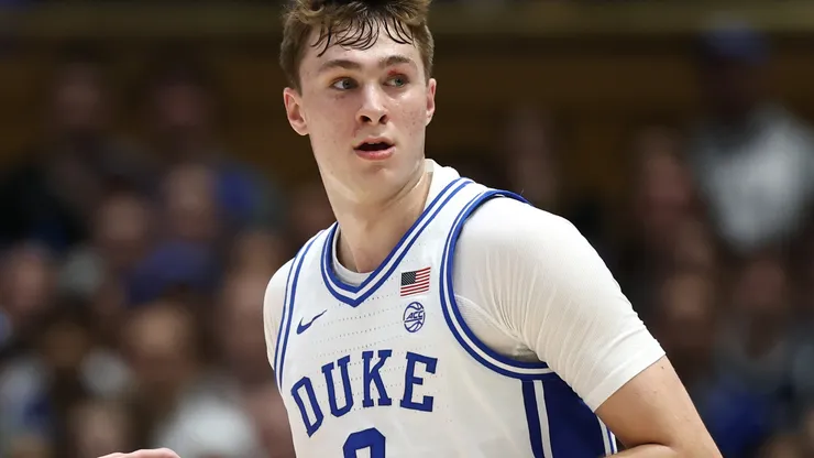 Cooper Flagg #2 of the Duke Blue Devils