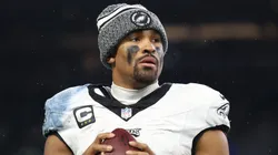 Jalen Hurts #1 of the Philadelphia Eagles.