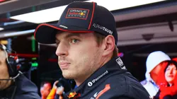 Max Verstappen of the Netherlands and Oracle Red Bull Racing looks on in the garage during the F1 Grand Prix of Australia at Albert Park Grand Prix Circuit on March 16, 2025 in Melbourne, Australia.