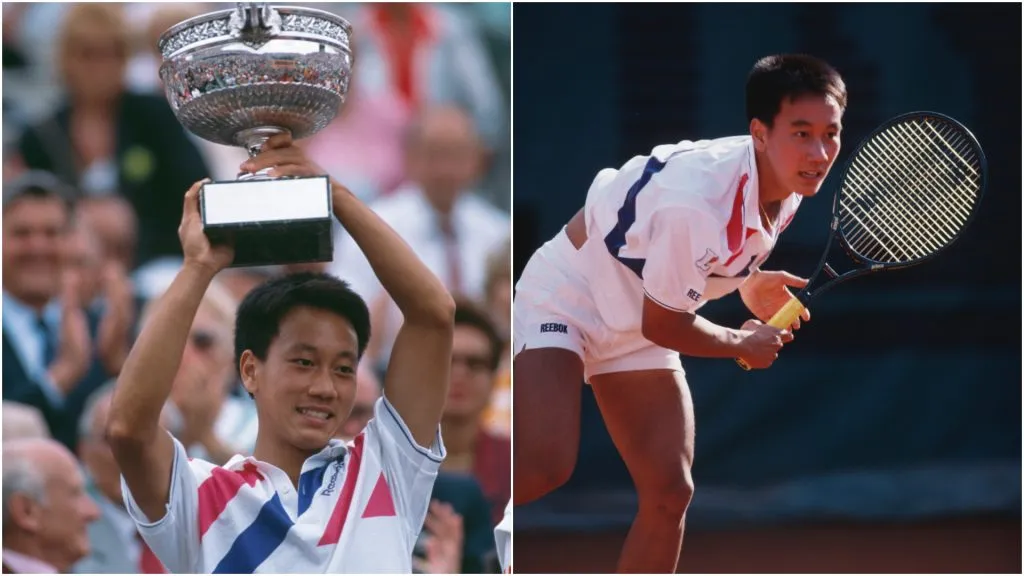 Chang won the 1989 French Open (Bob Martin/Getty Images)