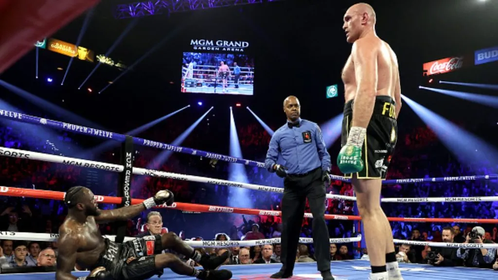 Deontay Wilder vs. Tyson Fury II in 2020. (Source: @ESPNStatsInfo)