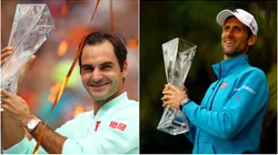 Roger Federer and Novak Djokovic have won the 'Sunshine Double' multiple times