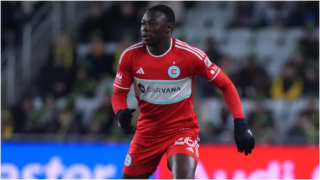 Omari Glasgow of Guyana in a game with Chicago Fire – Jason Mowry/Getty Images