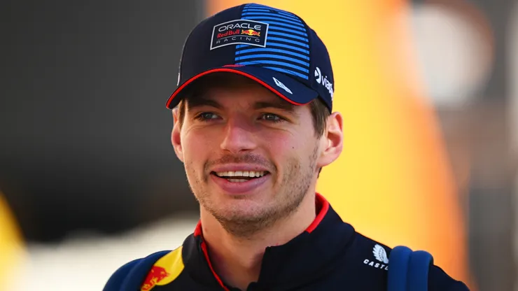 Max Verstappen of the Netherlands and Oracle Red Bull Racing walks in the Paddock during day one of F1 Testing at Bahrain International Circuit on February 21, 2024.
