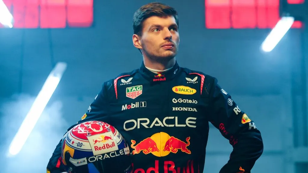 Max Verstappen of the Netherlands and Oracle Red Bull Racing during the Oracle Red Bull Racing Brand Shoot on February 03, 2025. (Source: Mark Thompson/Getty Images)