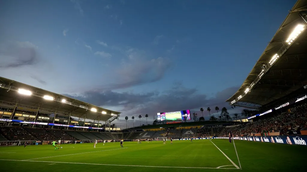 A general view of play between the Dominican Republic and Mexico during the second half in Group A – 2024 Concacaf W Gold Cup at Dignity Health Sports Park in 2024. (Source: Ronald Martinez/Getty Images)
