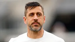 Aaron Rodgers, the possible new QB for the Steelers in the 2025 NFL season