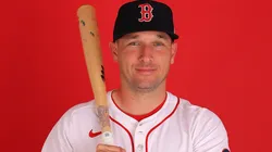 Alex Bregman #2 of the Boston Red Sox poses for a portrait during photo day at JetBlue Park at Fenway South on February 18, 2025 in Fort Myers, Florida.