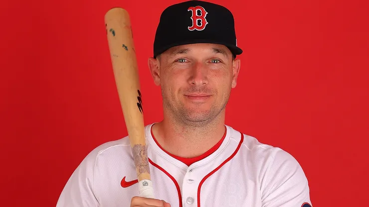 Alex Bregman #2 of the Boston Red Sox poses for a portrait during photo day at JetBlue Park at Fenway South on February 18, 2025 in Fort Myers, Florida.