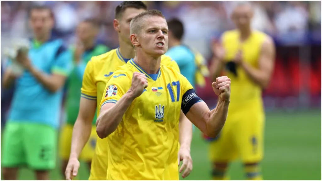Oleksandr Zinchenko of Ukraine – Kevin C. Cox/Getty Images