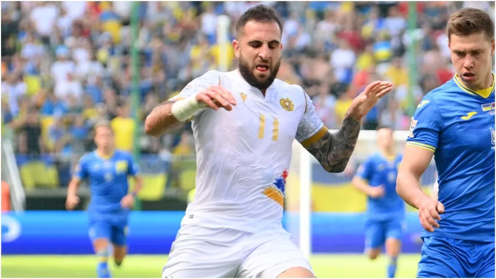 Tigran Barseghyan of Armenia – Adam Nurkiewicz/Getty Images