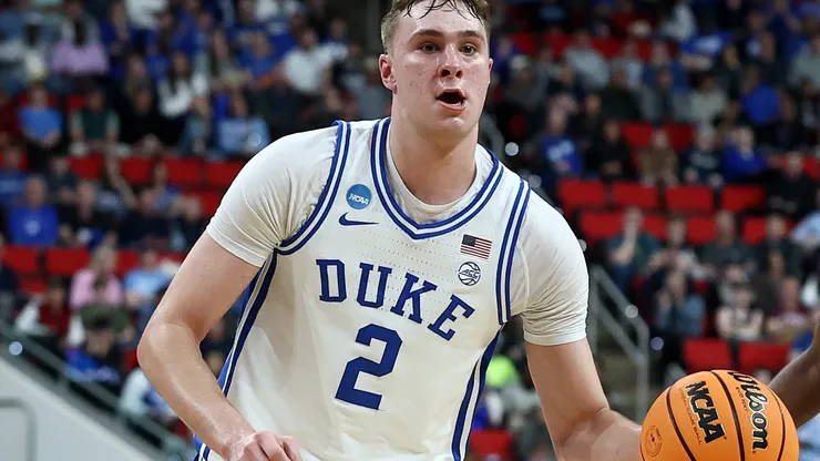 Cooper Flagg #2 of the Duke Blue Devils