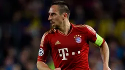 Franck Ribery of Munich runs with the ball during the UEFA Champions League semi final second leg match between Barcelona and FC Bayern Muenchen at Nou Camp on May 1, 2013 in Barcelona, Spain.