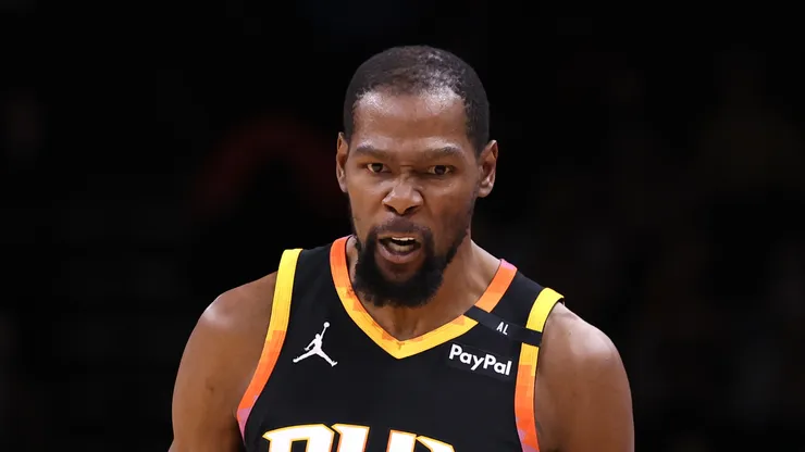 New Houston Rockets player Kevin Durant.