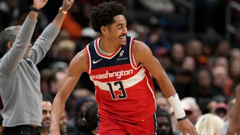 Jordan Poole #13 of the Washington Wizards