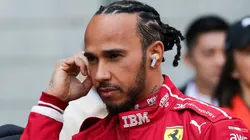 Lewis Hamilton of Great Britain and Scuderia Ferrari on the grid during the Sprint ahead of the F1 Grand Prix of China at Shanghai International Circuit on March 22, 2025 in Shanghai, China.