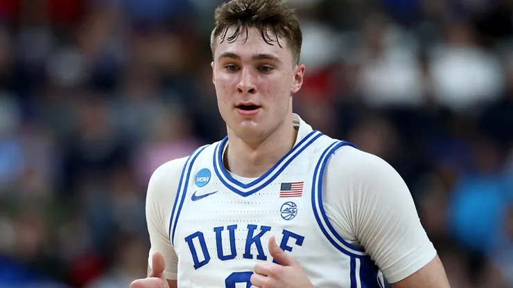 Cooper Flagg #2 of the Duke Blue Devils